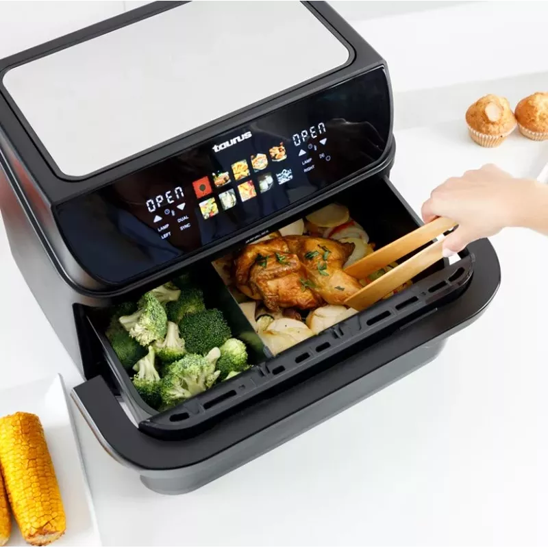 Fritéza bez tuku s dlhým košom a grilom Taurus 973004000