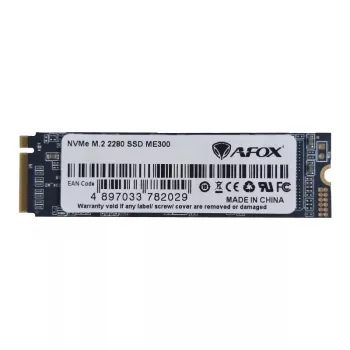 Interné M.2 NVMe SSD AFOX ME300 128GB (PCIe x4, 3D NAND, až do 1,6 GB/s čítanie, 600 MB/s zápis)