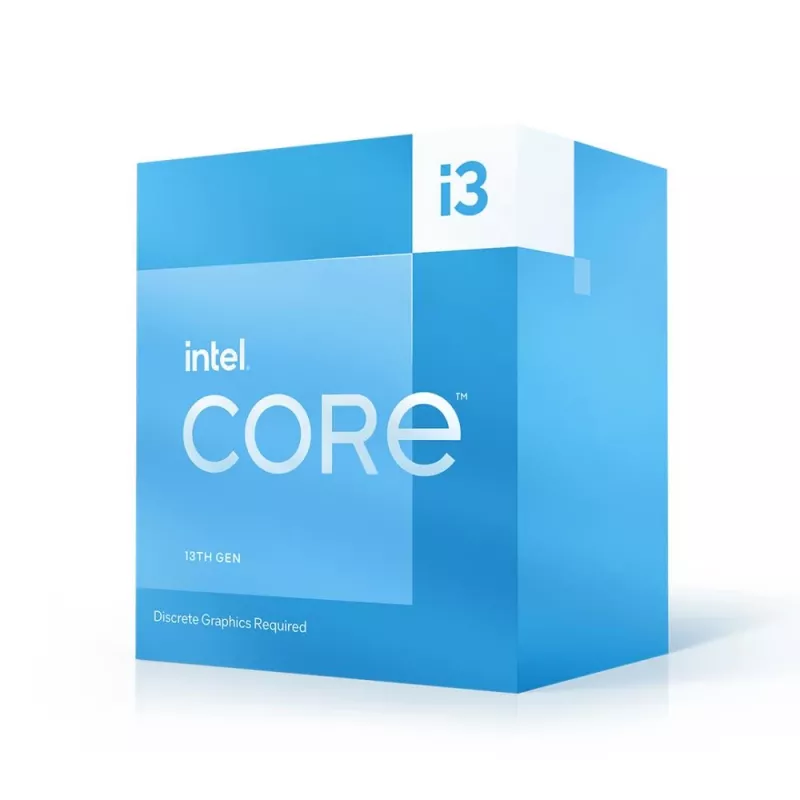 Intel Core i3-13100F procesor 4C/8T, 3,4-4,5 GHz, 12 MB, 58 W, LGA1700, BOX