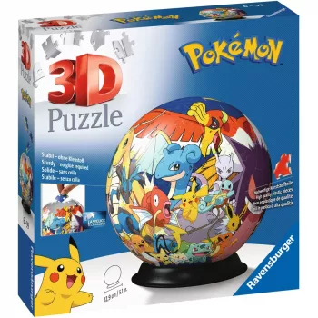 Ravensburger Pokémon 3D puzzle 72 ks kreslené