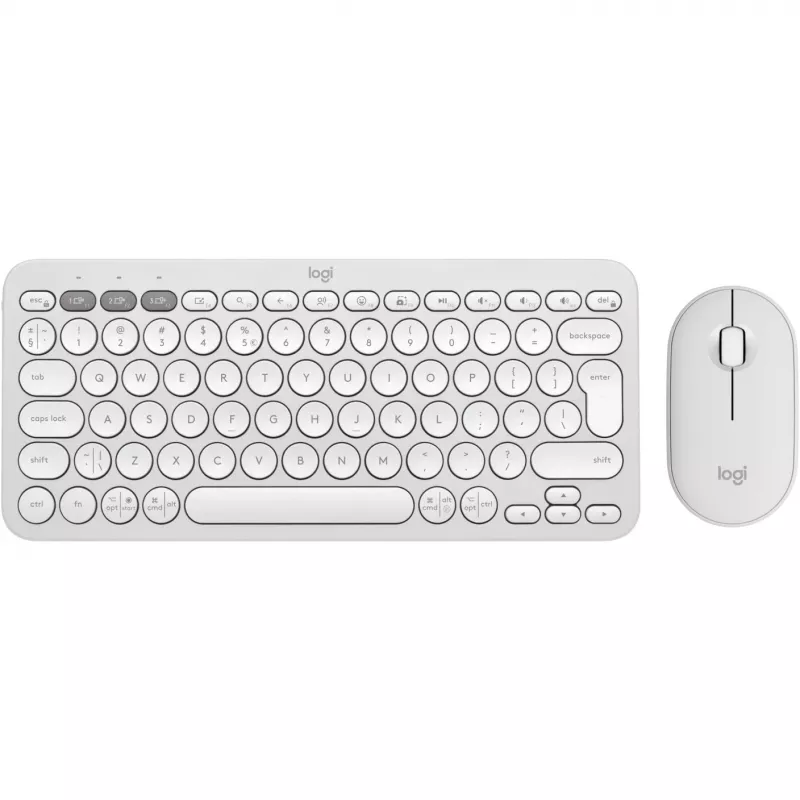 Bezdrôtová súprava klávesnice a myši Logitech Pebble 2