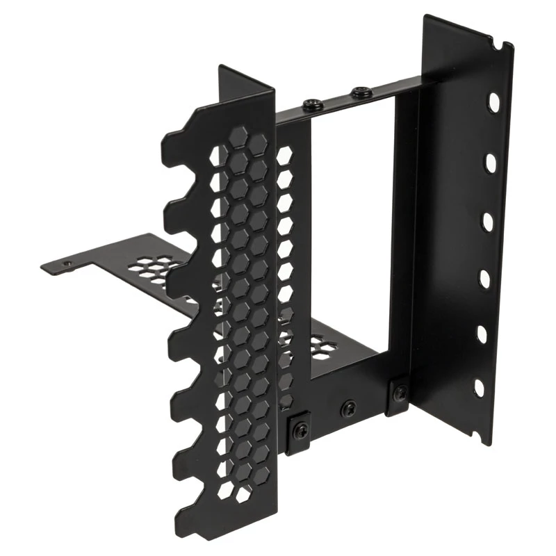 CableMod CM-VPB-2DK-R vertikálny držiak grafickej karty s riser káblom PCIe x16, 2x DisplayPort, čierny