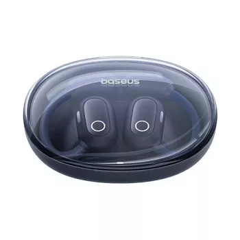 Baseus Eli Sport 1 Open-Ear TWS Cosmic čierny USB kábel