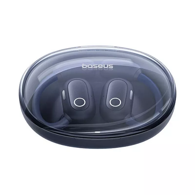 Baseus Eli Sport 1 Open-Ear TWS Cosmic čierny USB kábel