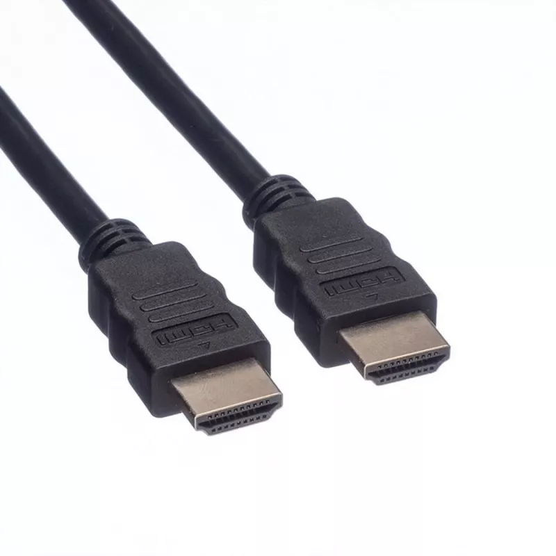 VALUE - HDMI kábel s Ethernetom - HDMI (M) na HDMI (M) - 1 m - dvojitá izolácia (11.99.5901)