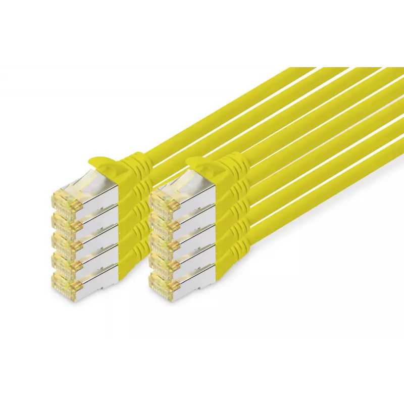 Digitus DK-1644-A-020-Y-10 ethernetový patch kábel žltý