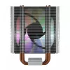 CPU vzduchový chladič SAVIO SAVGCOVORTEXX2ARGB s 4 heatpipes, 120-mm-ARGB ventilátor, čierny