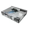 SilverStone MILO ML03 - Desktop - Micro-ATX - bez napájacieho zdroja (ATX / PS/2) - čierna - USB/Audio (SST-ML03B-R)