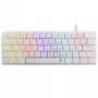 Mechanická klávesnica White Shark Nagamaki GK-006211 — kompaktné rozloženie, Red mechanické spínače, biele puzdro