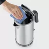 Rýchlovarná kanvica SEVERIN WK 3449 — 1,7 l, 2400 W, nerez/plast, čierno-strieborná