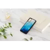 Ochranné puzdro iKins pre Samsung Galaxy S20 — modré jazero čierny povrch