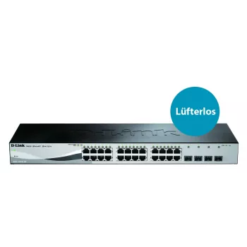 D-Link DGS-1210-28 Managed L2/L2+ 1U čierna