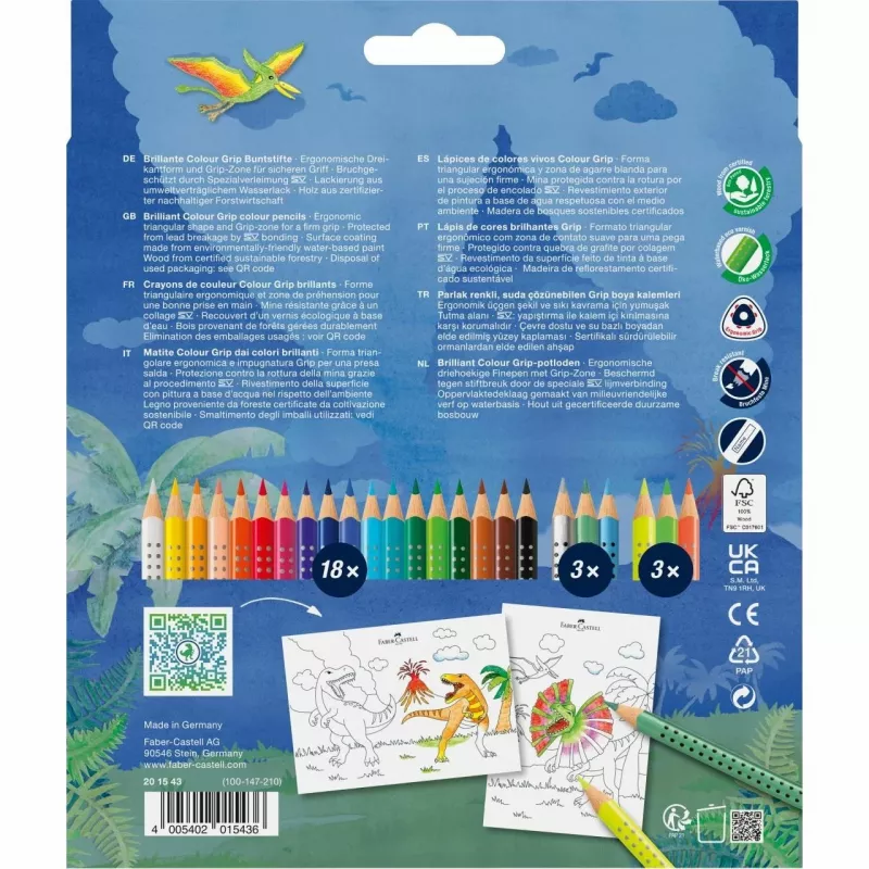 Farebné ceruzky Faber-Castell 201546 24 kusov