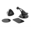 Držiak na telefón do auta Tellur Magnetic Window and Dashboard Mount, čierny – magnetický držiak na smartfóny