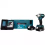 Rázový uťahovák Makita DTW300RTJ 3200 ot/min, 18V, 2 batérie