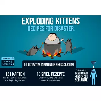 Exploding Kittens - Recipes for Disaster, kartová hra