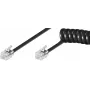 Telefónny kábel Microconnect MPK10200 RJ-10 RJ-10 2 m čierny
