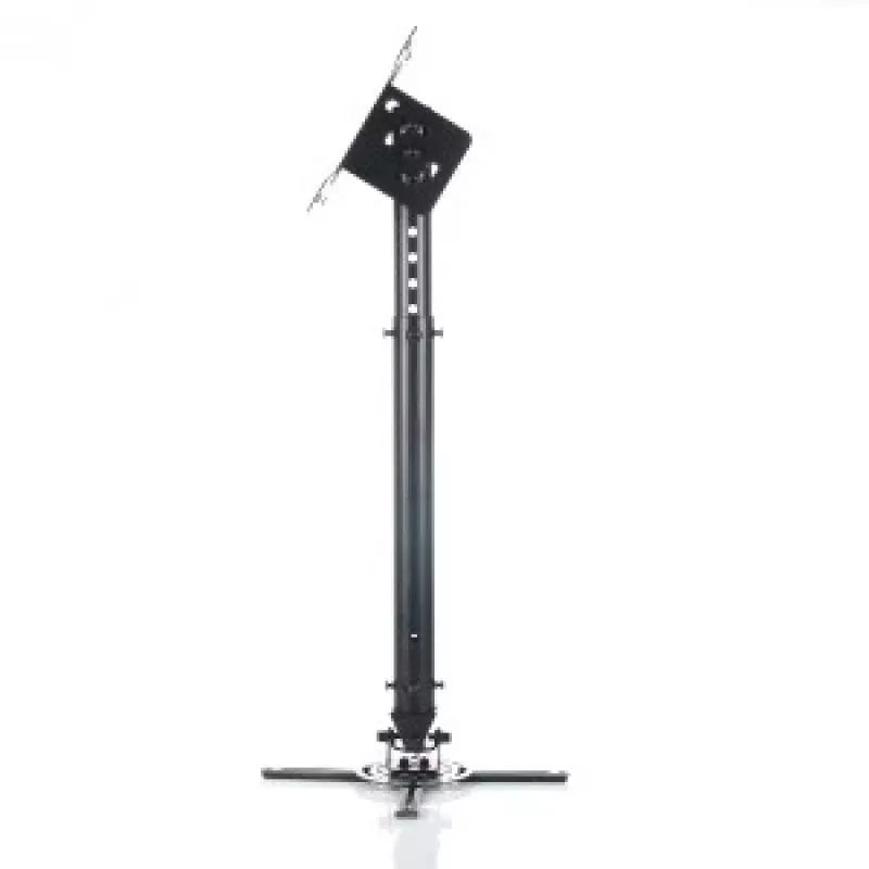 Stropný držiak 45-76 cm pre projektor P-107B 15 kg čierny