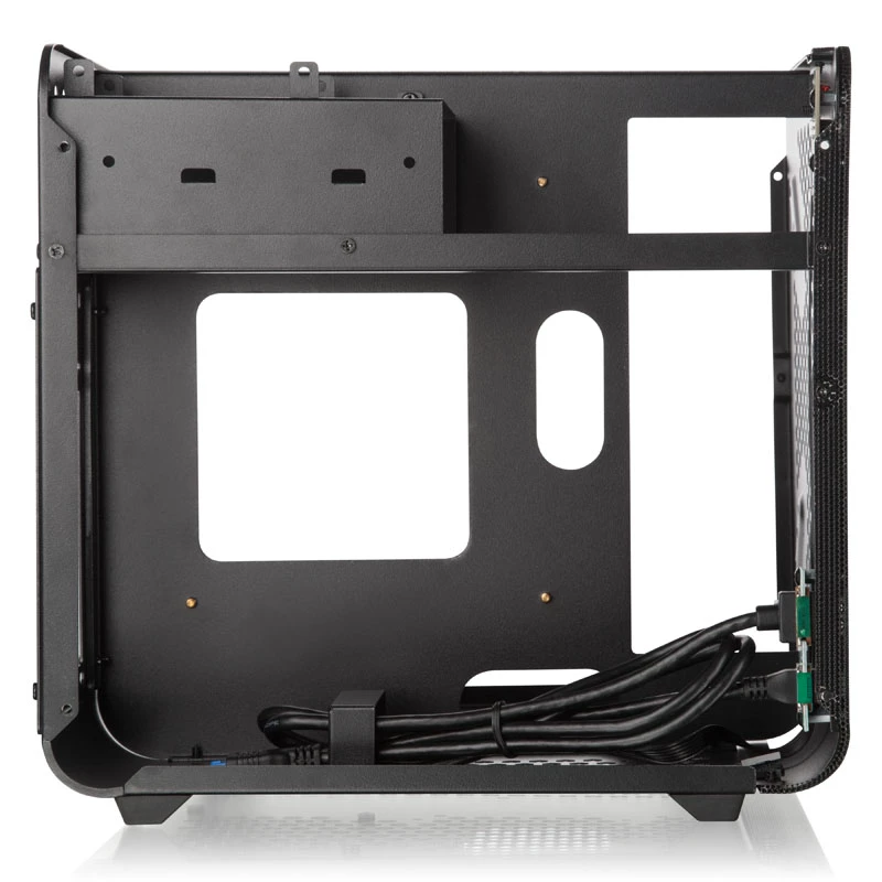 Mini-ITX PC skriňa RAIJINTEK METIS EVO TG — tvrdené sklo, modrá