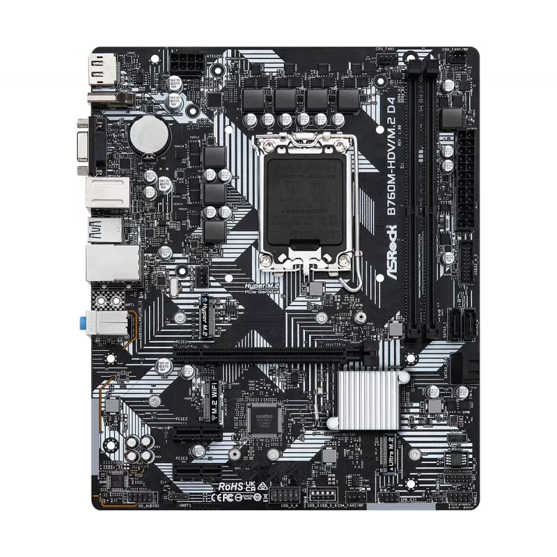 ASRock B760M-HDV/M.2 D4 DDR4 LGA 1700 Micro-ATX základná doska