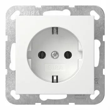 SCHUKO zásuvka Gira System 55 čisto biela model 418827