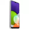 React + Trusted Glass priehľadné ochranné puzdro + ochrana displeja pre Samsung Galaxy A22