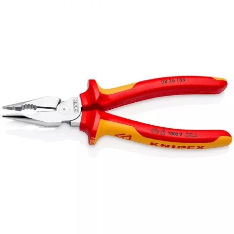 Knipex 08 26 185 kombinované kliešte so špicatými čeľusťami