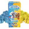 Detská kreatívna sada TUBAN Tuban SET FLUFFY SAND – modrá a žltá, 2 × 70 g, vek 3+