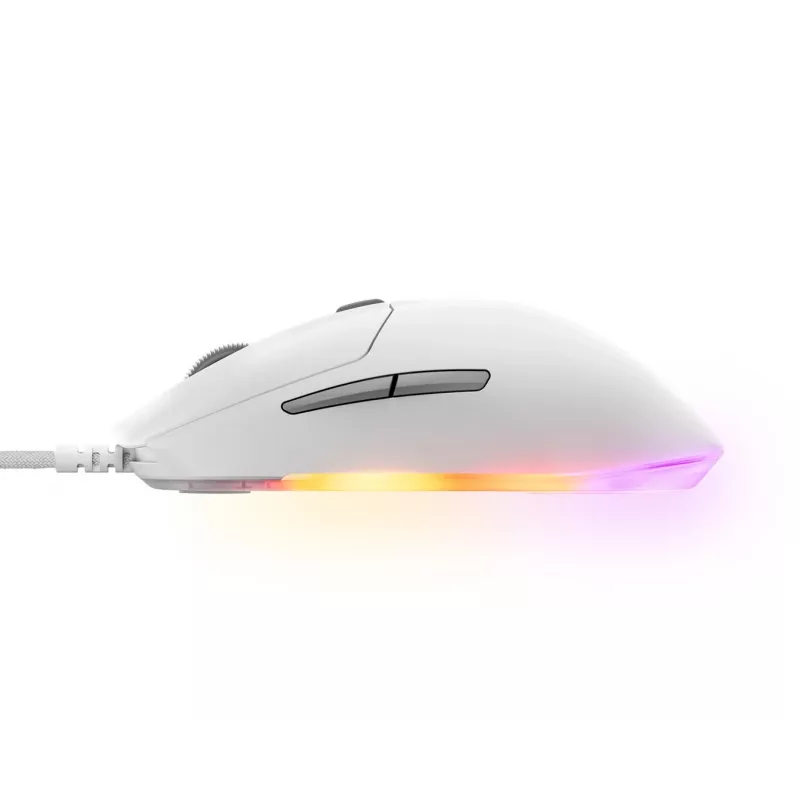 SteelSeries Rival 3 Gen 2 herná myš, biela