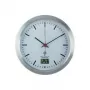 Nástenné hodiny Renkforce E1003R – priemer 17 cm, strieborný povrch