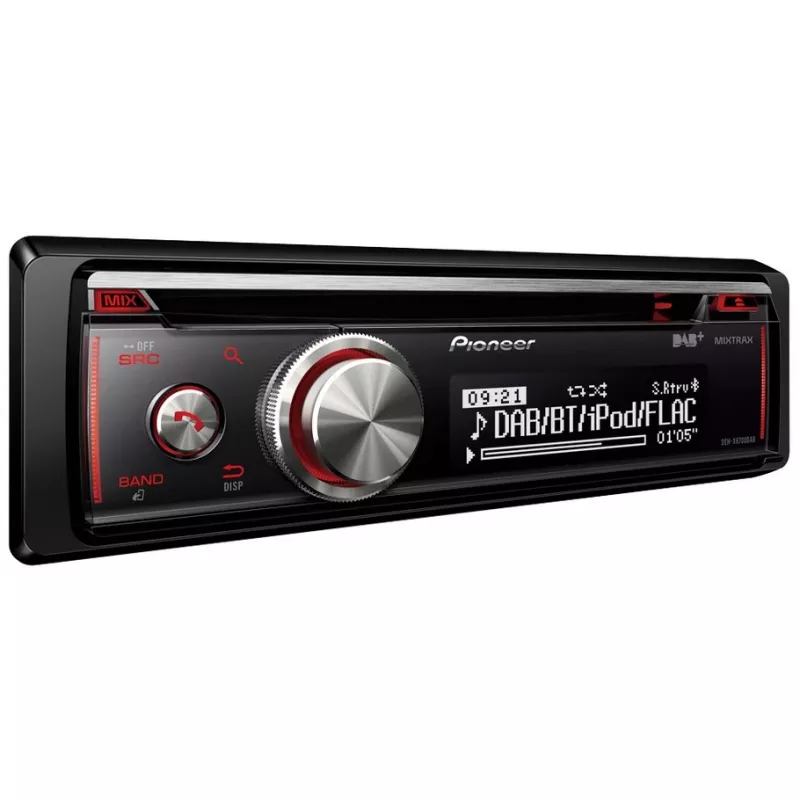 Prijímač do auta Pioneer DEH-X8700DAB čierny