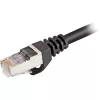 Sieťový kábel Sharkoon RJ45 Cat.6 SFTP 1,5 m čierny