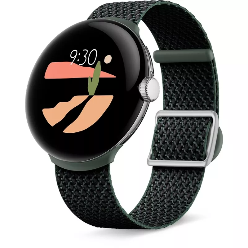 Google – remienok na hodinky pre smartwatch – 137-203 mm – slonovina – pre Google Pixel Watch (GA03270-WW)