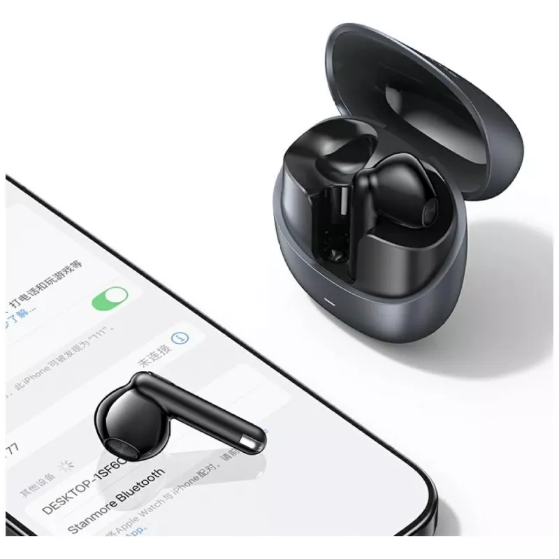 Bluetooth slúchadlá Usams TWS E03 sivá