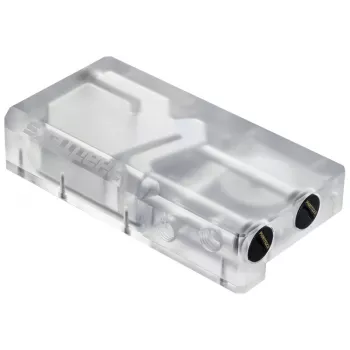 Phanteks Glacier R160C rezervoár, priehľadná akrylová zadná doska, DRGB LED