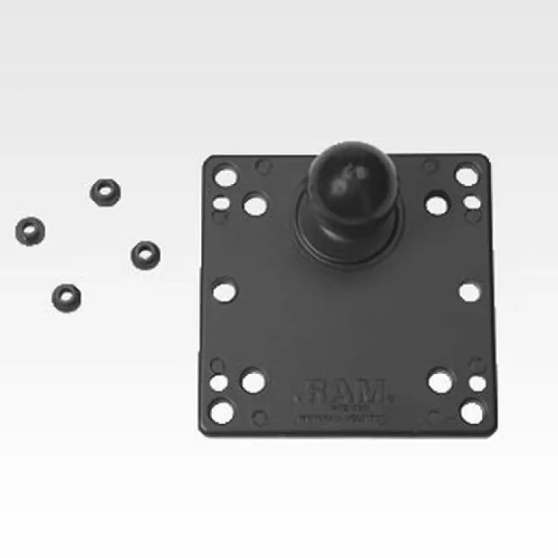 RAM Mounts 100x100mm VESA doska s guľou čierna 121mm