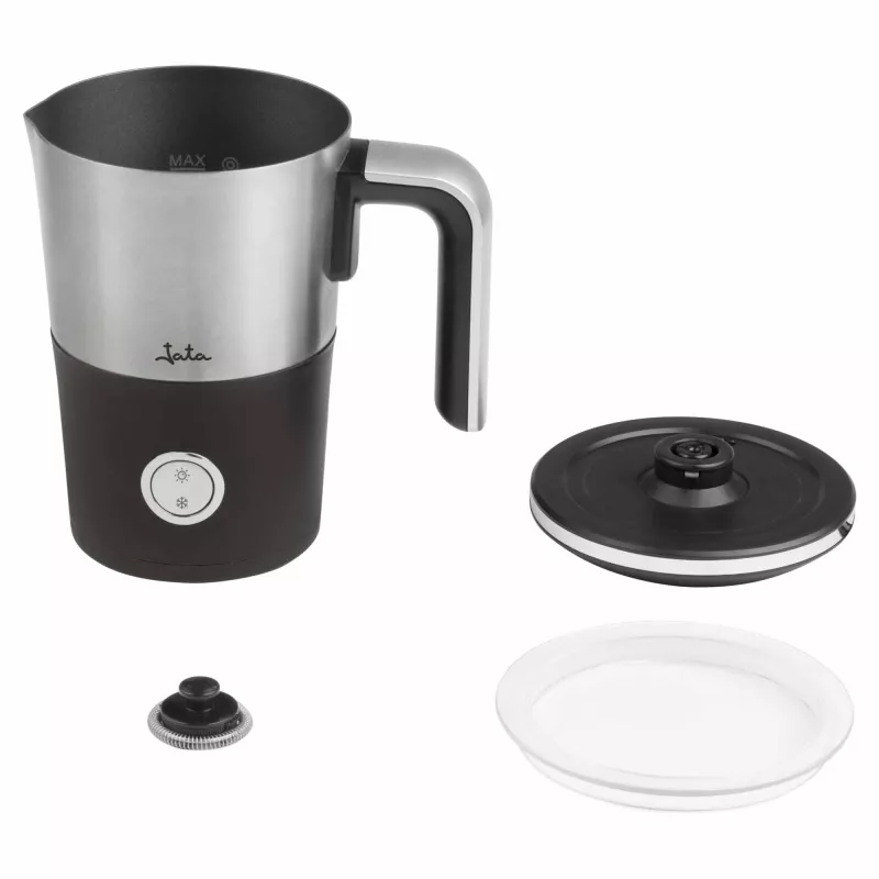 Automatický šľahač mlieka JATA JECL1900 čierna nerez 150 ml 550W