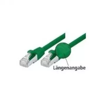 Tecline SF/UTP Cat5e patch kábel 70805G, 5 m, zelený