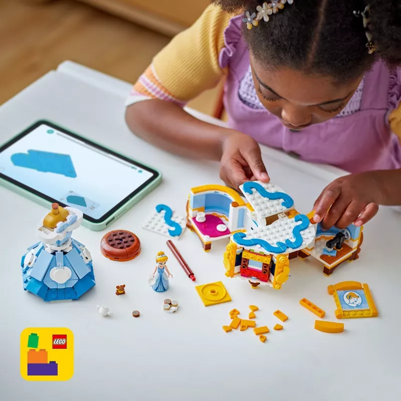 LEGO DISNEY 43266 Popoluškine šaty