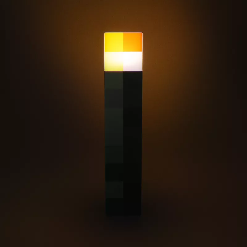 Stolná lampa Paladone Torch Light PP9202MCFV3 dizajn Minecraft na batérie