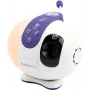 Interiérová Wi‑Fi panoramatická kamera Olympia BC 2000 — 2 MP, 1080p, 330° horizontálne / 145° vertikálne, 2,4 GHz, Android/iOS (fialová/biela)