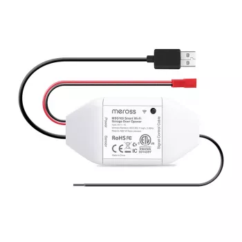 Inteligentný spínač garážových dverí Meross MSG100HK kompatibilný s HomeKit — WLAN ovládanie pre jednokrídlové garážové dvere