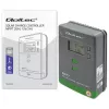 Qoltec, solárny MPPT regulátor nabíjania s teplotným senzorom 20A 12V/24V displej LCD 2 X USB