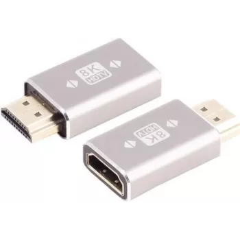 HDMI-A adaptér ShiverPeaks 10-01054 8K kovový, HDMI Type-A konektor pre zobrazovacie zariadenia