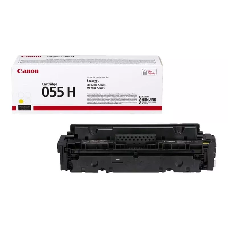 Canon 055H tonerová kazeta 1 ks originálna žltá