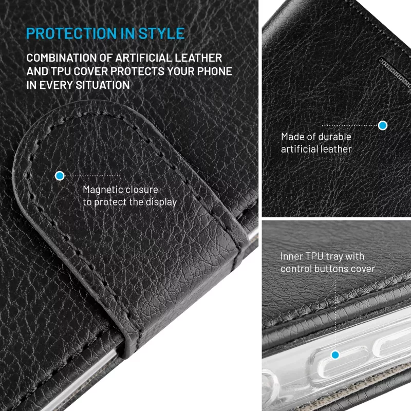 FIXED Opus pre Samsung Galaxy S26+, čierne | Pevný kryt zadnej strany