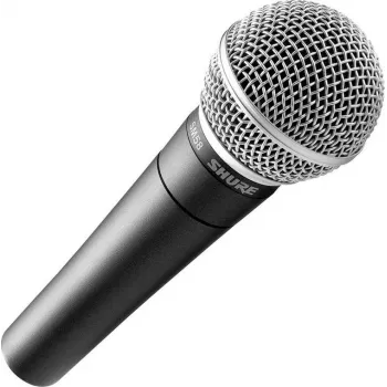 Shure SM58SE - dynamický kardioidný spevácky mikrofón s vypínačom