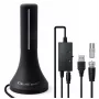 Televízna anténa QOLTEC TV DVB-T/T2 Qoltec (interiér/exteriér) Model 57065