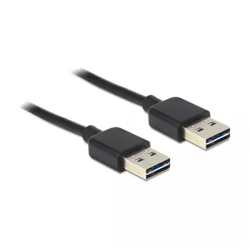 USB kábel DeLOCK 1 m USB 2.0 A čierny