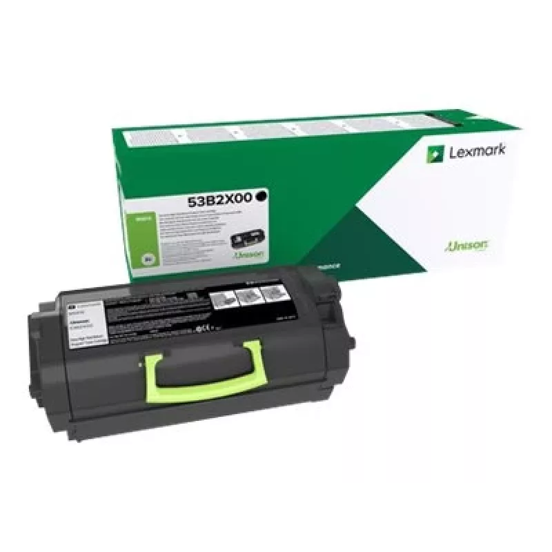 Lexmark 53B2X00 tonerová kazeta 1 ks originálna čierna
